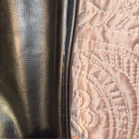 Adidas Faux Leather Drawstring Backpack - Picture 4 of 9